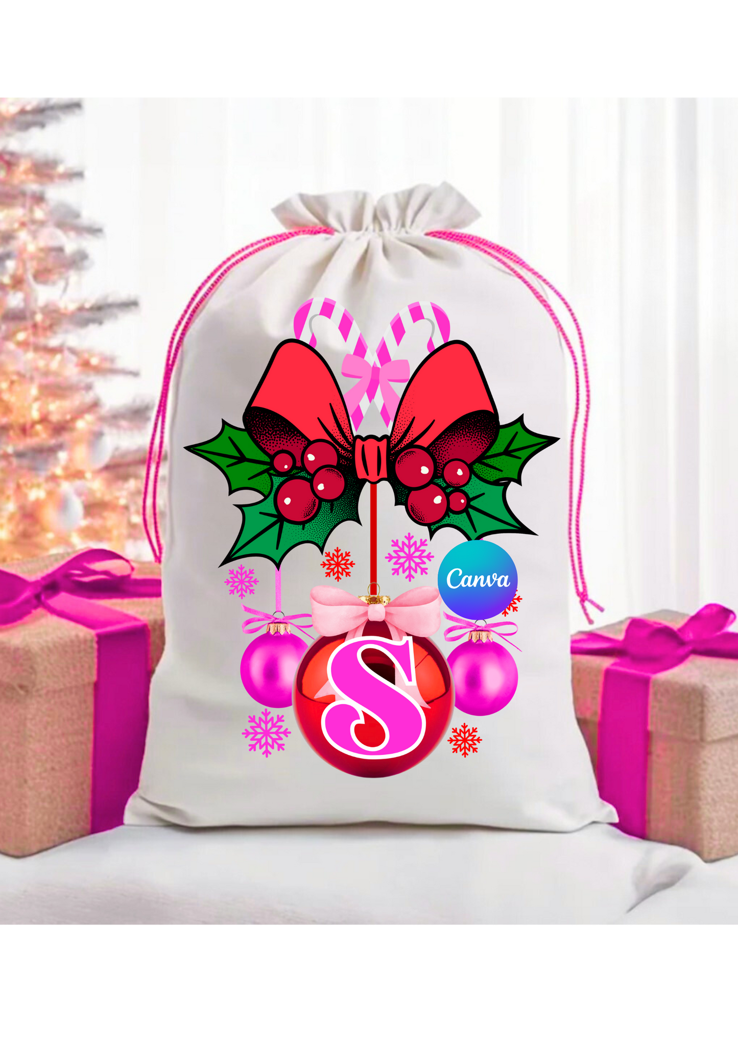 Personalized Santa Sack – Christmas Gift Bag