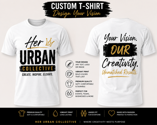 Custom T-Shirt | Upload Your Design