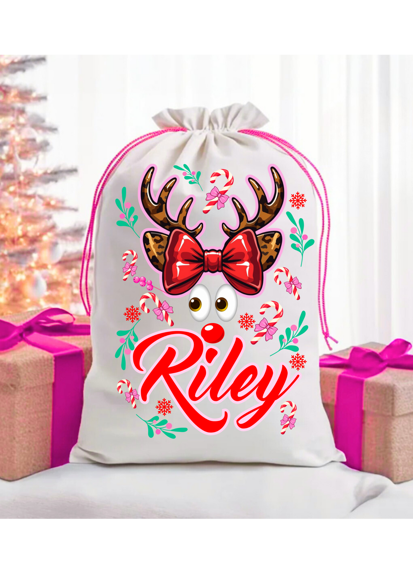 Personalized Santa Sack – Christmas Gift Bag