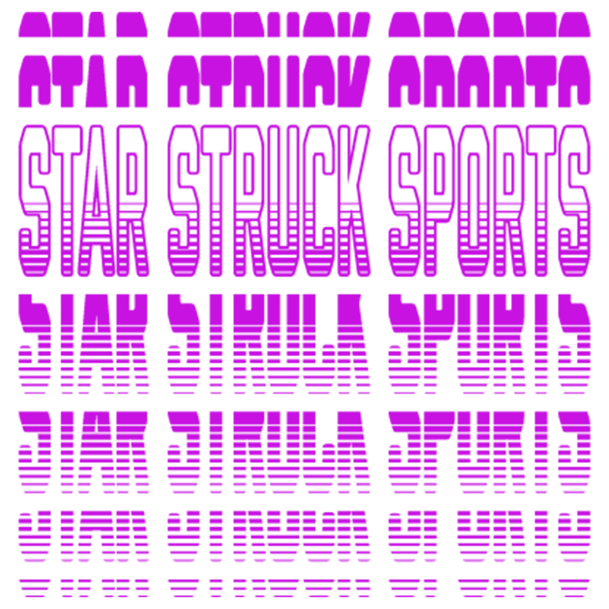 Vivid Purple / Pink — artwork reference; choose your garment style